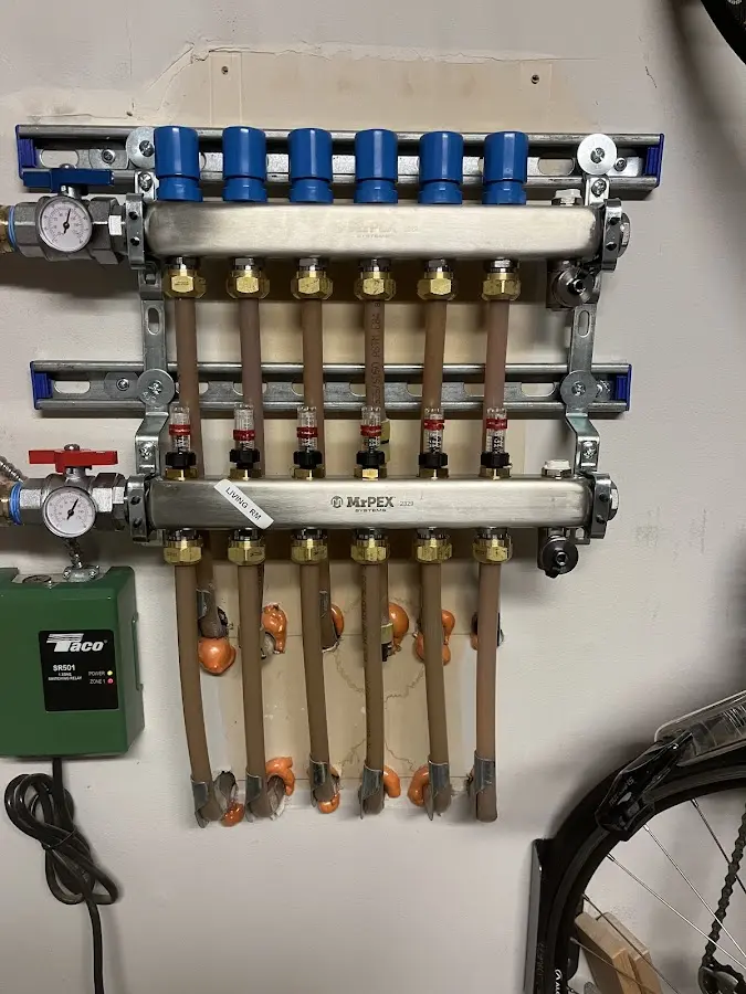 Plumber performing Leak Detection at a residential property in Chillum